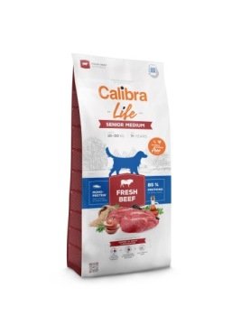 Calibra Life Senior Medium Breed, ze świeżą wołowiną - 12 kg