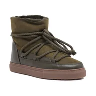 Śniegowce damskie - INUIKII Skórzane śniegowce CLASSIC | z dodatkiem wełny - miniaturka - grafika 1