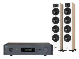 NAD C 379 (czarny) + Diva 6 (dąb) - Zestawy stereo - miniaturka - grafika 1