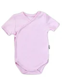 Body dla niemowląt - Niemowlęce body na krótki rękaw różowe, Nicol,r.52 - miniaturka - grafika 1