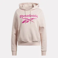 Bluzy damskie - Damska Bluza REEBOK RI BL FLEECE HOODIE IQ4432 – Różowy - miniaturka - grafika 1