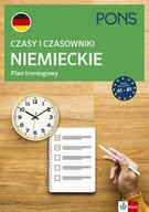 Książki do nauki języka niemieckiego - Czasy i czasowniki niemieckie. Plan treningowy. Poziom A1-B1 - miniaturka - grafika 1