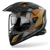 Kaski motocyklowe - Kask Adventure Airoh Bandit Złoty matowyM - miniaturka - grafika 1