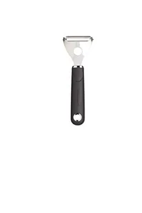 KitchenCraft obieraczka do warzyw 16 cm stal nierdzewna/nylon srebrno-czarna twm_930888 - Obieraczki - miniaturka - grafika 1