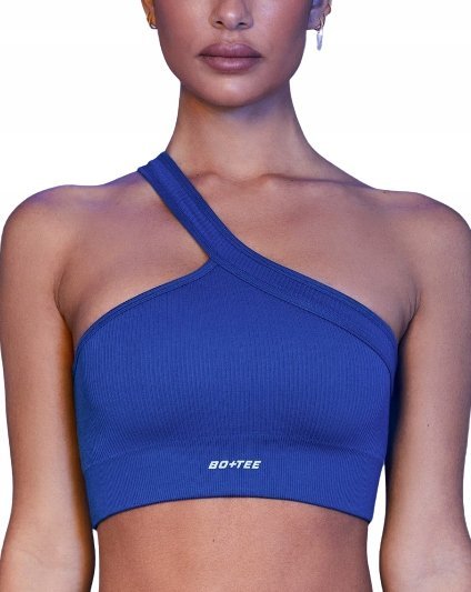 BO+TEE TOP PRĄŻKOWANY ASYMETRYCZNY XL 0A8F3_A* T3A