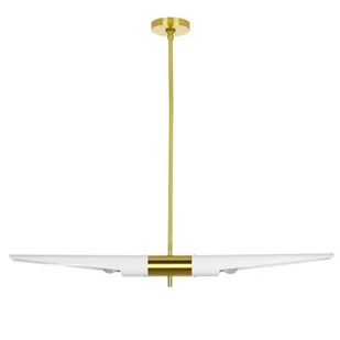 KingHome Lampa wisząca Apollo 1 - biała MD21419-2M.WHITE - Lampy sufitowe - miniaturka - grafika 1