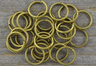 [101007] Ogniwka otwarte 8mm kolor brąz 100szt - Biżuteria - akcesoria - miniaturka - grafika 1