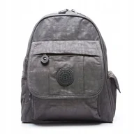 Plecaki - Mały Lekki Plecak Damski na Urlop do Senatorium Szary 10L Bag Street - miniaturka - grafika 1