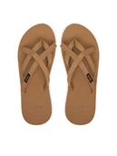 Klapki i japonki damskie - Teva Japonki Olowahu 6840 Brązowy - miniaturka - grafika 1