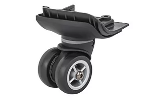 Vaude zapasowe rolki do walizki na kółkach (timok 65/90) VL część zamienna, Black, One Size 12625 - Torby podróżne - miniaturka - grafika 1