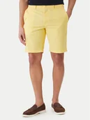 Spodenki męskie - Tommy Hilfiger Szorty materiałowe Deton 9.5 MW0MW42351 Żółty Slim Fit - miniaturka - grafika 1