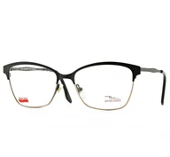Okulary korekcyjne, oprawki, szkła - Okulary oprawki korekcyjne kocie damskie antyalergiczne LIW LEWANT 3882-50 - miniaturka - grafika 1