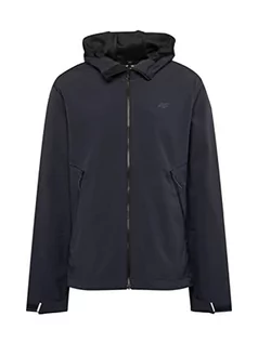 Kurtki męskie - Kurtka męska 4F Softshell, Anthracite, XL - grafika 1