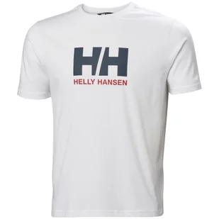 Koszulka męska Helly Hansen Hh Logo T-Shirt 3.0 Rozmiar: M / Kolor: biały - Koszulki sportowe męskie - miniaturka - grafika 1