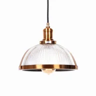 Lampy sufitowe - Lumina Deco Deco LAMPA WISZĄCA LOFT MOSIĘŻNA BRICO LDP 173-260 (MD) - miniaturka - grafika 1