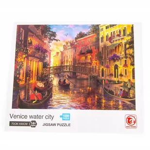 PUZZLE 1000el. Romantyczny wieczór WENECJA WŁOCHY - Puzzle - miniaturka - grafika 1