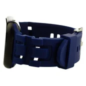 Akcesoria do smartwatchy - Pasek LUNA do Apple Watch (42/44/45/49 mm) A00248 Ciemno-niebieski - miniaturka - grafika 1