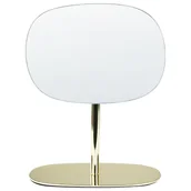 Lusterka do makijażu - Lusterko kosmetyczne 20 x 14 cm złote CHARENTE - miniaturka - grafika 1