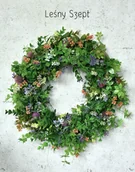 Dekoracje domu - Wianek wiosenny 'Leśny szept' - miniaturka - grafika 1