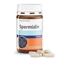 Suplementy naturalne - Sanct Bernhard Kräuterhaus KG Spermidin - Spermidyna + Cynk (60 kaps.) - miniaturka - grafika 1