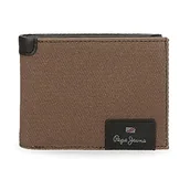 Koszulki i topy damskie - Pepe Jeans Hilltop poziomy portfel z portfelem, unikalny, Brązowy, única, Poziomy portfel z torebką - miniaturka - grafika 1