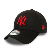 Czapki męskie - Czapka z daszkiem New Era 9FORTY New York Yankees Essential czarna- 12380594 - miniaturka - grafika 1