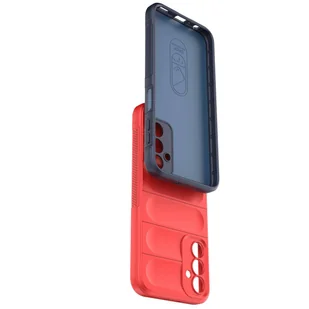 Magic Shield Case etui do Samsung Galaxy A24 4G elastyczny pancerny pokrowiec czerwone - Etui i futerały do telefonów - miniaturka - grafika 14