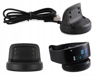 Kabel Stacja DOCK Ładowarka do Samsung Gear FIT 2 / 2 PRO / SM-R360 SM-R365 - Akcesoria do smartwatchy - miniaturka - grafika 1