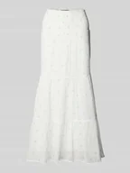 Spódnice - Długa spódnica z efektem stopniowania i elastycznym pasem - miniaturka - grafika 1