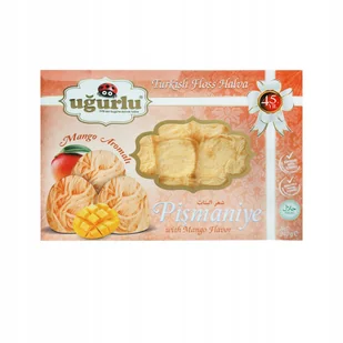 Pismaniye o Smaku Mango Wata Cukrowa Turecka 240g Ugurlu - Chałwa - miniaturka - grafika 1