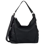 Torebki damskie - Tom Tailor Caia, Torebka Crossbody, Czarny, M - miniaturka - grafika 1