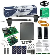 Zestawy do bram - Genius Zestaw G-BAT 400 do bram dwuskrzydłowych + WIFI SUPLA - miniaturka - grafika 1