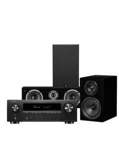 Kino domowe Zestaw kina domowego: Denon AVR-X1800H + Wilson EL-4 + Wilson Vocal EL, Kolor: Biały - Kino domowe - miniaturka - grafika 1
