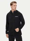 Odzież trekkingowa męska - adidas Bluza Terrex Xperior IB1832 Czarny Slim Fit - miniaturka - grafika 1