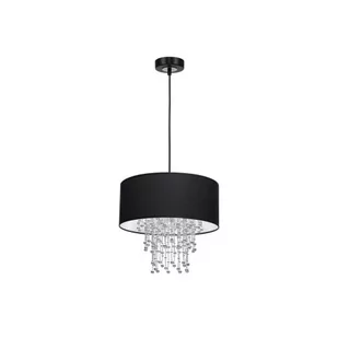 Milagro lampa wisząca ALMERIA BLACK/CHROME 1xE27 MLP6432 - Lampy sufitowe - miniaturka - grafika 1