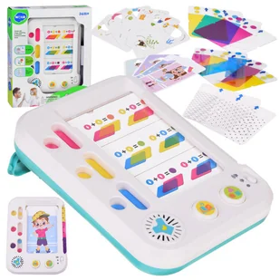 INTERAKTYWNA GRA EDUKACYJNY TABLET DO NAUKI KOLORÓW - Zabawki interaktywne dla dzieci - miniaturka - grafika 1