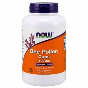 Bee Pollen - Pyłek Pszczeli 500 mg (250 kaps.) - Suplementy naturalne - miniaturka - grafika 1
