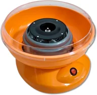 Urządzenia do czekolady i słodyczy - Maszyna - urządzenie do waty cukrowej Hoffen 450W - Pomarańczowa - miniaturka - grafika 1