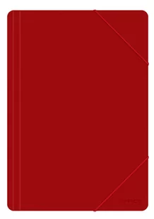 OFFICE PRODUCTS Teczka z gumką A4, PP, 500mikr., 3-skrz., czerwona 21195251-04 - Teczki i skoroszyty - miniaturka - grafika 1