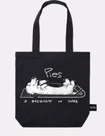 Teczki i aktówki - Torba Pies z brzuchem na górze - miniaturka - grafika 1