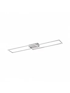 Leuchten Direkt Oświetlenie Leuchten-Direkt IVEN Lampa Sufitowa LED Szczotkowany chrom, 2-punktowe 14019-55 - Lampy sufitowe - miniaturka - grafika 1