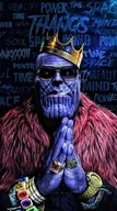 Podkładki pod mysz - PODKŁADKA POD MYSZ Nadruk 22x18 cm Avengers Infinity War Thanos Prezent - miniaturka - grafika 1