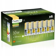 Żarówki LED - 6x Żarówka Led Kapsułka Mini G4 4W 30W 3000K Ciepła Barwa 12V Lumiled - miniaturka - grafika 1
