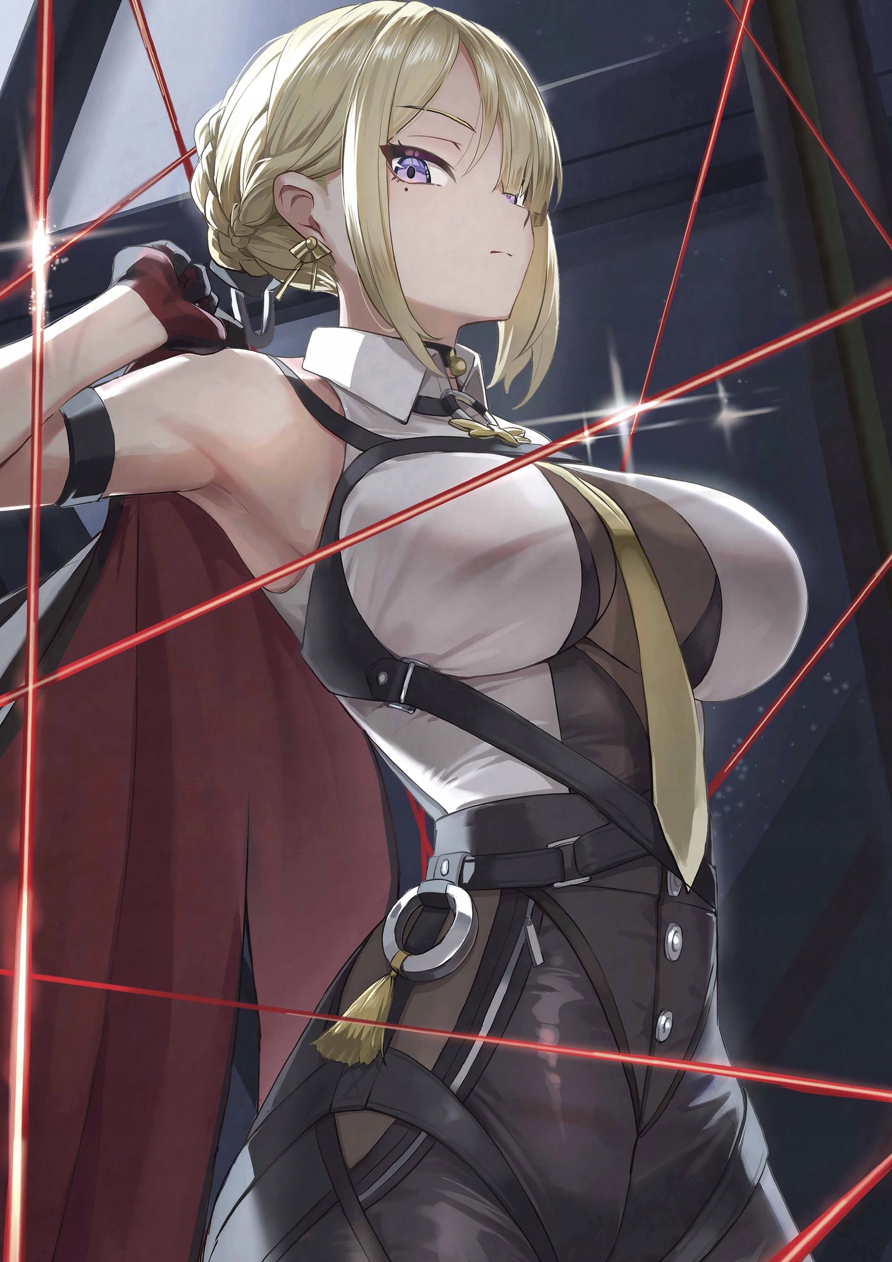 Plakat A3 Zenless Zone Zero Zzz Anime Gra Evelyn Chevalier