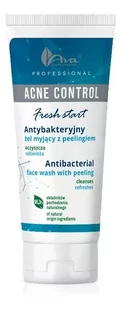 AVA Acne Control Antybakteryjny Żel z Peelingiem 200ml AVA-6789 - Żele do mycia twarzy - miniaturka - grafika 1