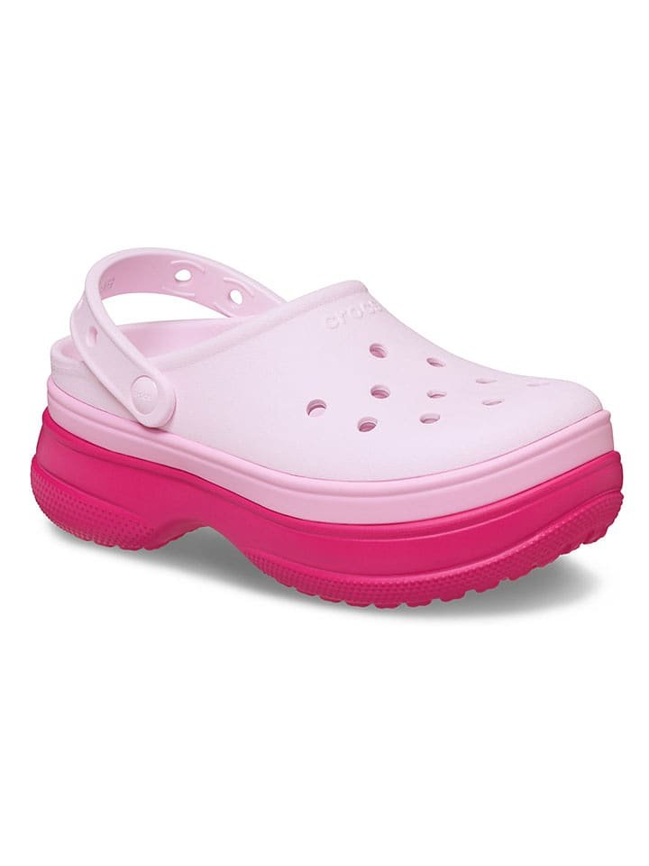 Crocs Chodaki w kolorze jasnoróżowo-różowym