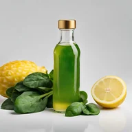 Soki i napoje niegazowane - ŁYK NA ZDROWIE - ananas, cytryna, szpinak, imbir - 100 ml - miniaturka - grafika 1