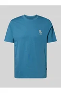 Koszulki męskie - T-shirt z wyhaftowanym detalem model JEPPE - Blend - miniaturka - grafika 1