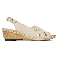 Sandały damskie - Sandały Rieker 66189-60 - miniaturka - grafika 1