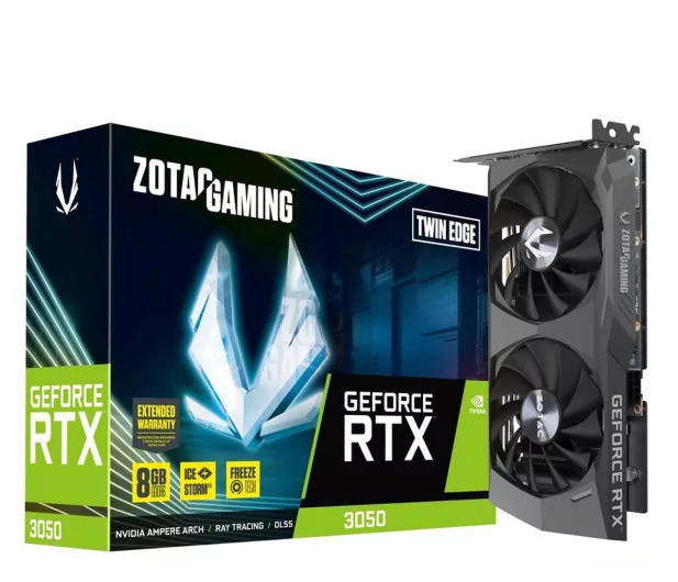 ZOTAC GeForce RTX 3050 Gaming Twin Edge 8GB GDDR6